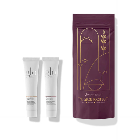 The Glow Icon Duo with its gift packaging