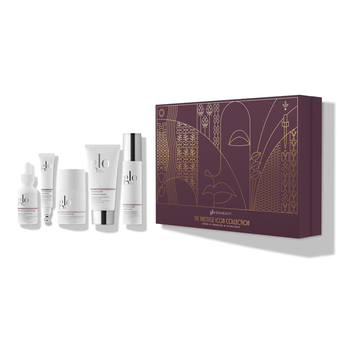 The Prestige Icon Collection with its gift packaging