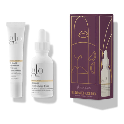 The Radiance Icon Duo with its gift packaging