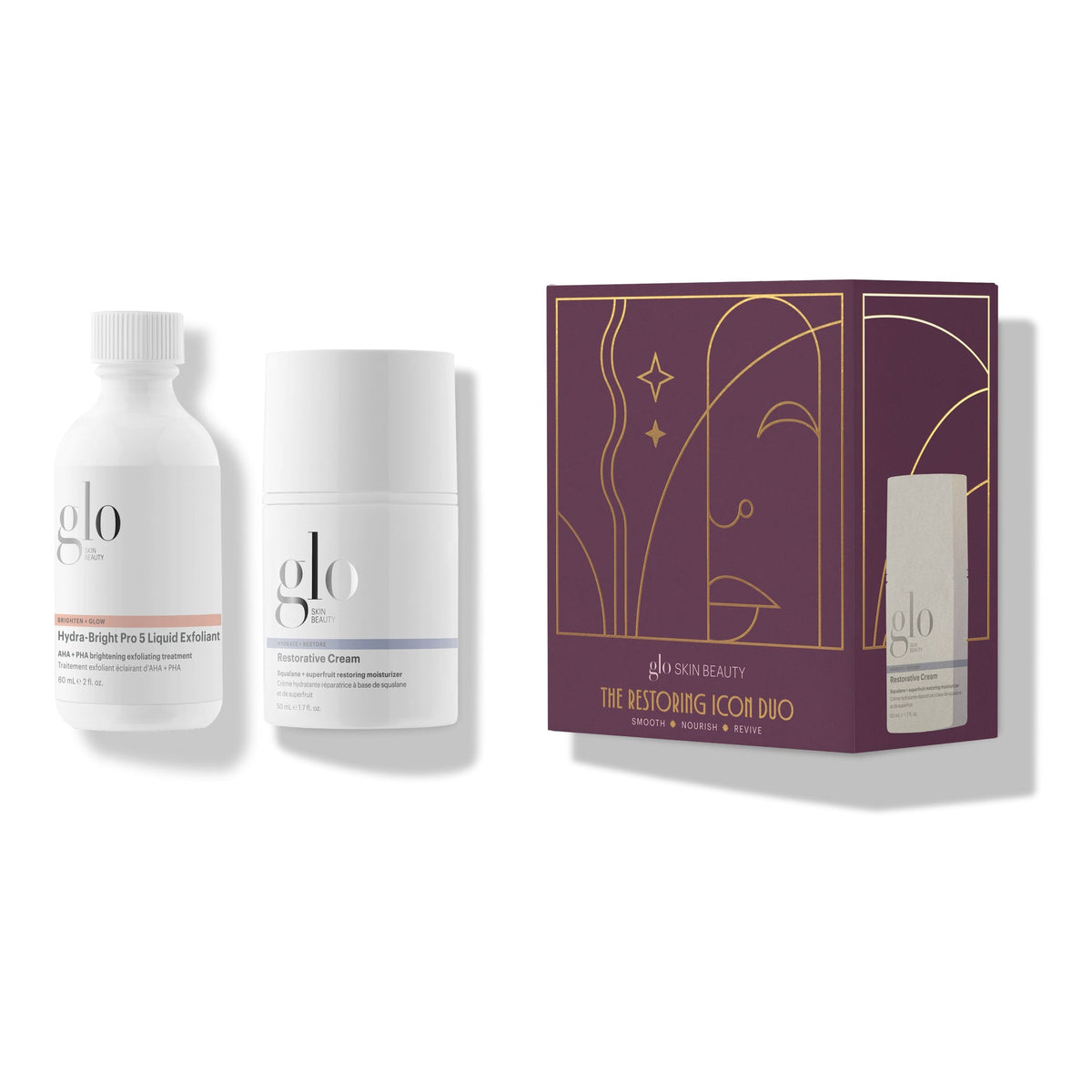 The Restoring Icon Duo with its gift packaging