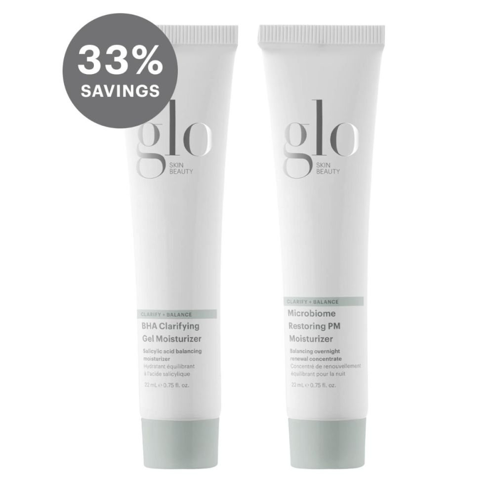 Clear Skin Hydration Duo - Travel Size - Glo Skin Beauty UK&I